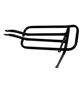 Bagageiro Garupa Aço 26 Tubular Grosso Preto