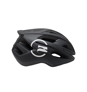 Capacete MTB Premiun InMold L 55-62 Led Integrado Preto Cinza