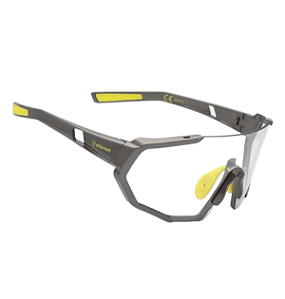 Óculos Fotocromático El56 Cinza/Amarelo UV400 Ciclismo