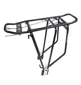 Bagageiro Reforçado em Alumínio Bike C/Regulagem 26 À 29 Porta Pacote