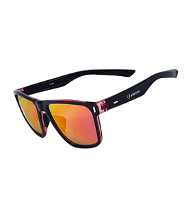 Óculos Todos os Esportes Elleven XQ488 Lente Vermelha Proteção UV 400