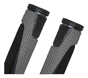 Manopla MTB Vice Elleven Borracha Prt/Cinza