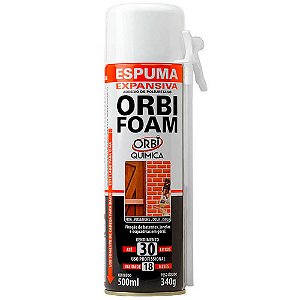 Espuma Expansiva Poliuretano 340G/500Ml - Orbi-6276