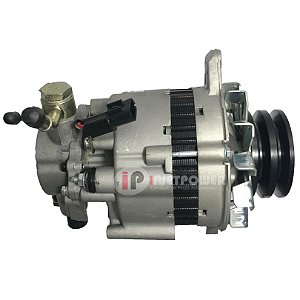 Alternador C/ Bomba 75A VáCuo Polia Dupla - Mitsubishi