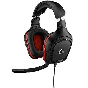 Headset Gamer Logitech G332 Multi-Plataforma Stereo Drivers 50 mm