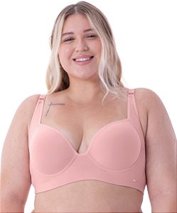 Sutiã sem bojo, com aro, cós e alças reforçadas, de rendão  2Rios Lingerie  - Sutiã sem bojo, com aro, cós e alças reforçadas, de rendão - 2Rios