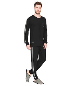 Pijama Masculino Longo Lua Lua 784479 - Preto