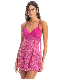 Camisa Feminina Daniela Tombini 4716 Pink - Século Íntimo Lingerie