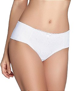 Calcinha Alta em Renda Lateral Dupla Valisere 40035