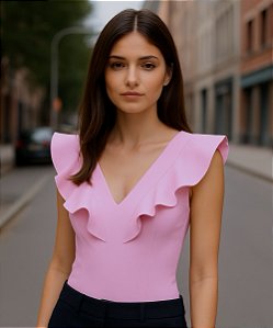 Top com Babados Grace Technoblock Lafort E221179