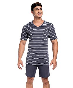 Pijama Masculino Curto Liganete Paulienne 9571
