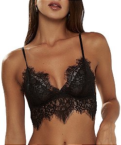 Top Triângulo com Renda Belles 10761