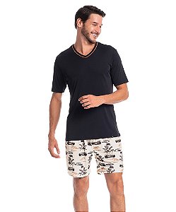 Pijama Masculino Curto Liganete Tombini 2066
