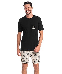 Pijama Masculino Curto Viscose Tombini 2152