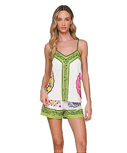 Pijama Feminino Curto Lua Lua 022880182