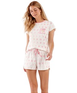 Pijama Feminino Curto Cor com Amor 2010586