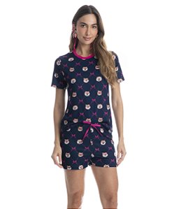 Pijama Feminino Curto Daniela Tombini 5630