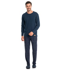 Pijama Longo Masculino Tombini 6148E