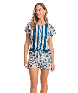Pijama Curto Feminino Daniela Tombini 4172E