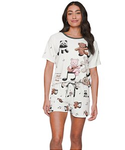 Pijama Curto Feminino Lua Lua 105.1107.83