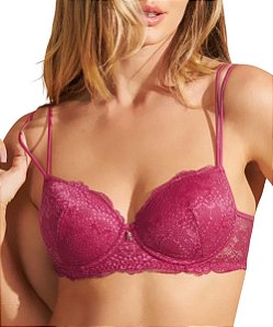 Sutiã Recco com Bojo e Aro de Renda 17567