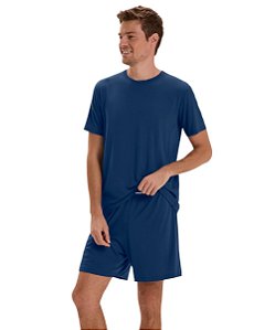 Pijama Masculino Curto Cor com Amor 2030166