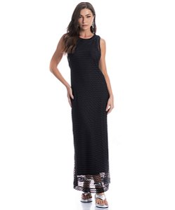 Vestido Longo em Renda Daniela Tombini 1084