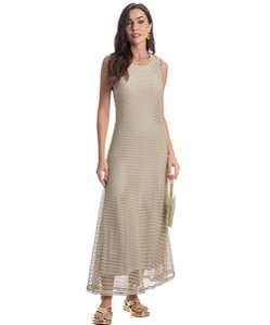 Vestido Longo em Renda Daniela Tombini 1084