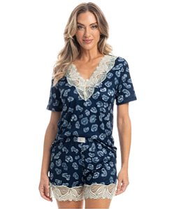 Pijama Feminino Curto Daniela Tombini 7340