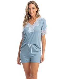 Pijama Feminino Curto Daniela Tombini 7514