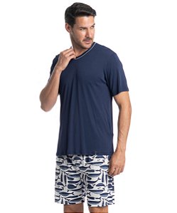 Pijama Masculino Curto Tombini 9194