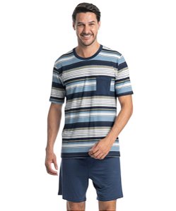 Pijama Masculino Curto Tombini 8950
