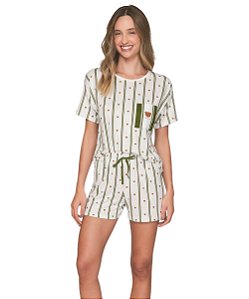 Pijama Feminino Curto Lua Lua 110.1107.84