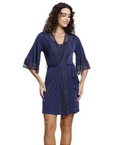Robe em Liganete e Renda Paulienne 541.75