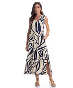 Vestido Midi Regata Daniela Tombini 8376