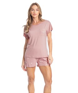 Pijama Feminino Curto Daniela Tombini 1894
