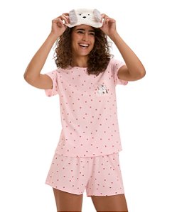 Pijama Feminino Curto Cor com Amor 2010989