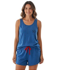 Pijama Feminino Regata Cor com Amor 2010889