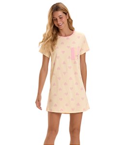 Camisola Feminina Manga Curta Cor com Amor 2010939