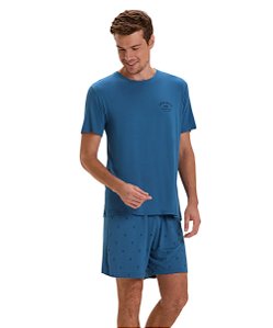 Pijama Mascilino Curto Cor com Amor 2030151