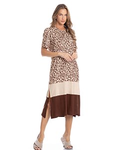 Vestido com Manga Daniela Tombini