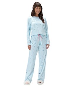 Pijama Feminino Longo Cor com Amor 2011240