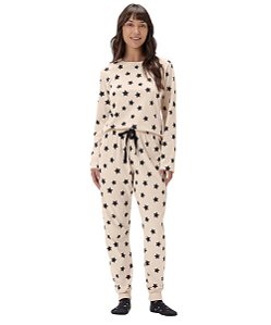 Pijama Feminino Longo Cor com Amor 2011312