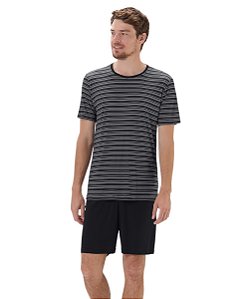 Pijama Masculino Curto Cor com Amor 2030220