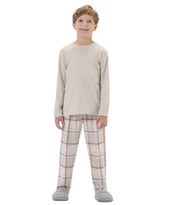 Pijama Masculino Longo Infantil Cor com Amor 2060079