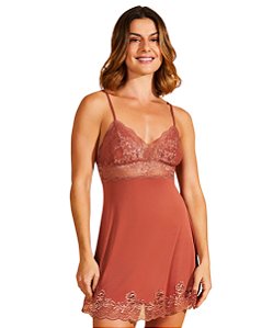 Camisola Alça com Renda Recco 18283