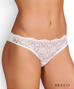 Calcinha Tanga em Renda Recco 18301