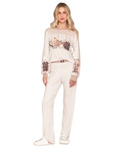 Pijama Feminino Longo Lua Lua 103.1101.85
