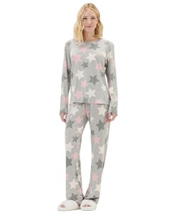 Pijama Feminino Longo Cor com Amor 2011207