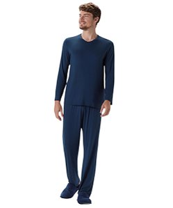 Pijama Masculino Longo Cor com Amor 2030196